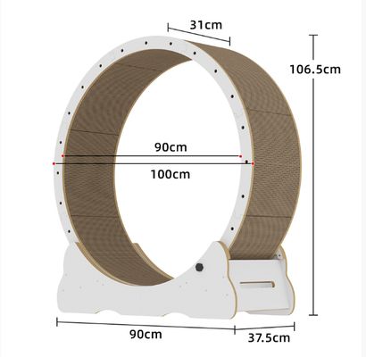 Bom preço Equipamento de Fitness para Animais de Estimação TPU Esteira para Gatos Roda Leve 10kg-30kg on-line