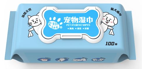 Buen precio Toallitas húmedas para cachorros y perros, aptas para mascotas, para uso en exteriores, para dermatitis interdigital en línea