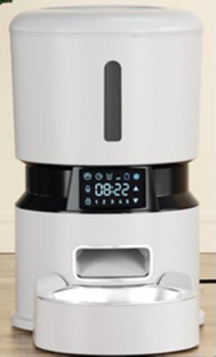 Good price Electric iOS Android Bluetooth Pet Smart Devices Dog Food Dispenser Feeder online