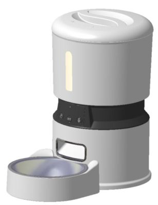 Good price Battery Powered Wifi Dog Food Dispenser Bluetooth Pet Feeder 1.69kg online