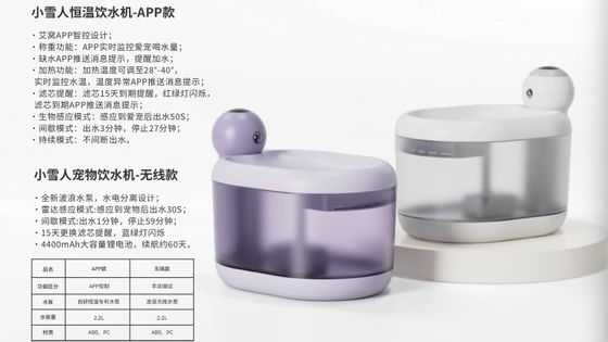 Guter Preis BPA-freie intelligente Haustiergeräte Schneemann Thermostat-Wassertränke für Hunde Online