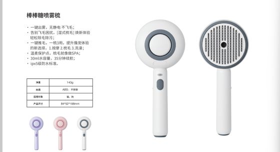 お買い得 光沢のある毛のためのバルクプレミアムペットグルーミング製品シリコンドッグデマットコーム オンライン